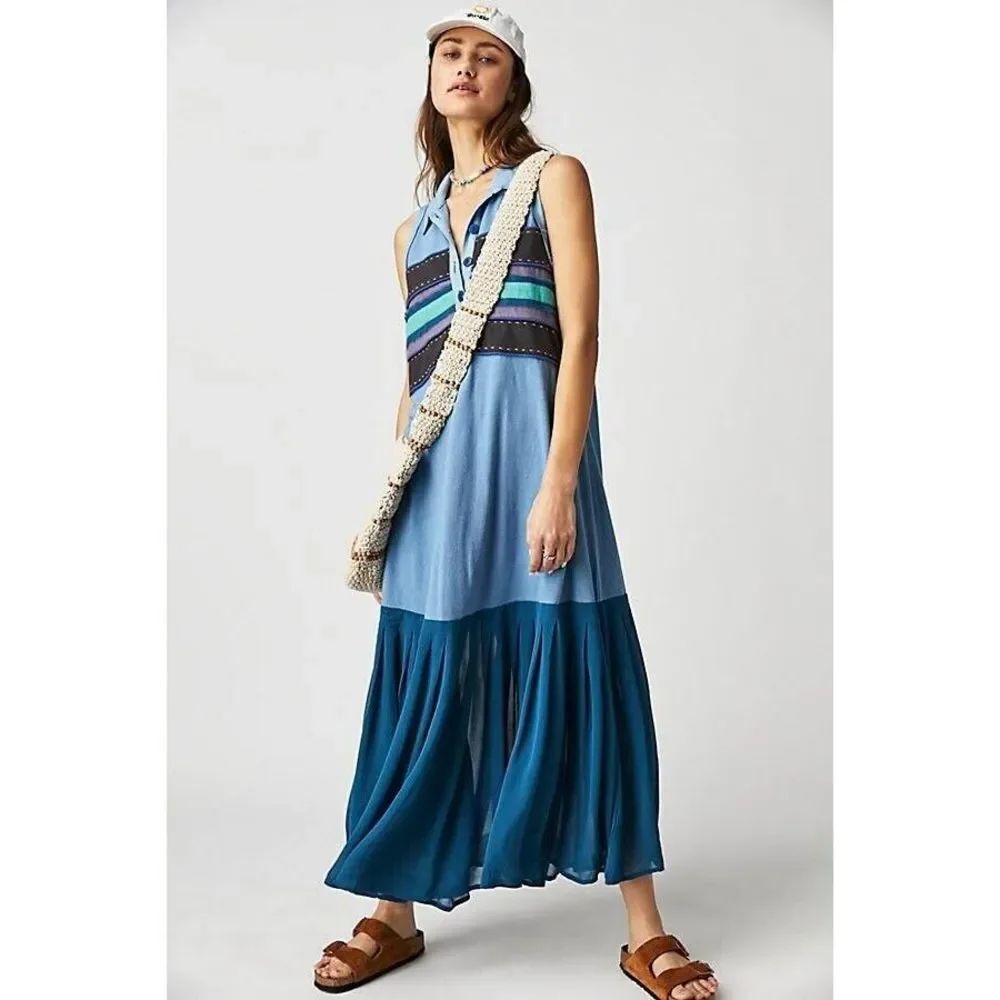 Free People Maverick Tee Maxi Dress
